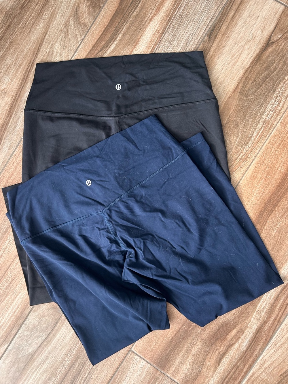 2 PAIRS!! Like New Lululemon Align Leggings Black & Navy Size 14